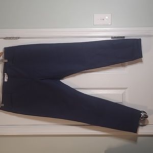 Vineyard vines navy blue cotton twill pant size 14